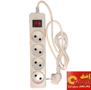 رابط چهار خانه سیم دار افق بدون ارت